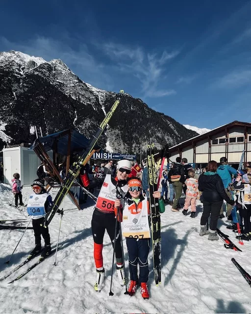 Josef und Leni Raab beim Ganghoferlauf